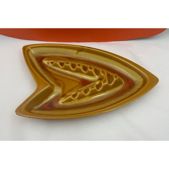 Ashtray, vintage ceramic ashtray, vintage atomic ashtray, 60s kitschy decor - Picture 6 of 9